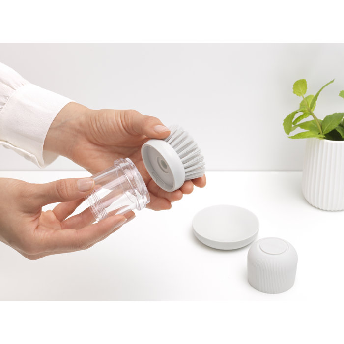 Brabantia Sinkside Soap Dispensing Dish Brush Wayfair Canada